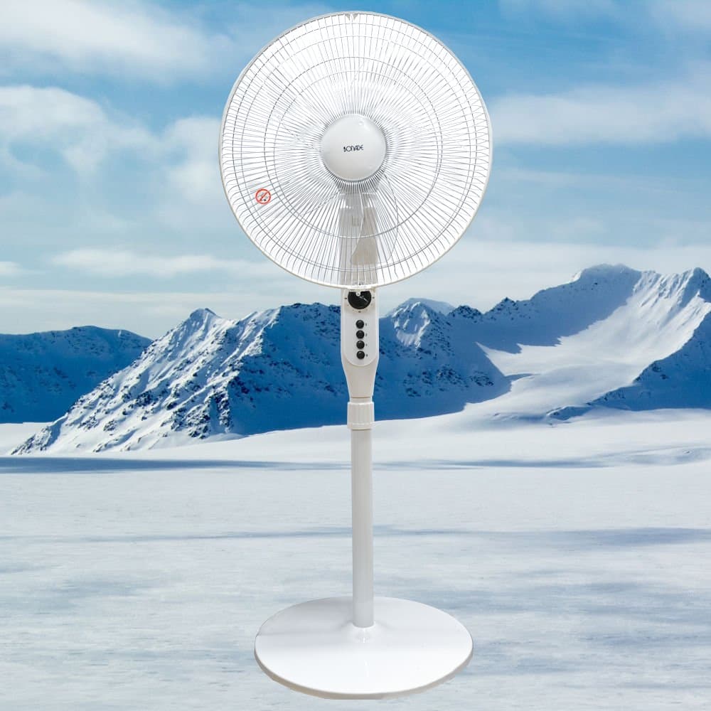 보나드 스탠드 선풍기 BO-16S 가정용 저소음 사무실 무소음 조용한 미풍 거실40cm(16인치)