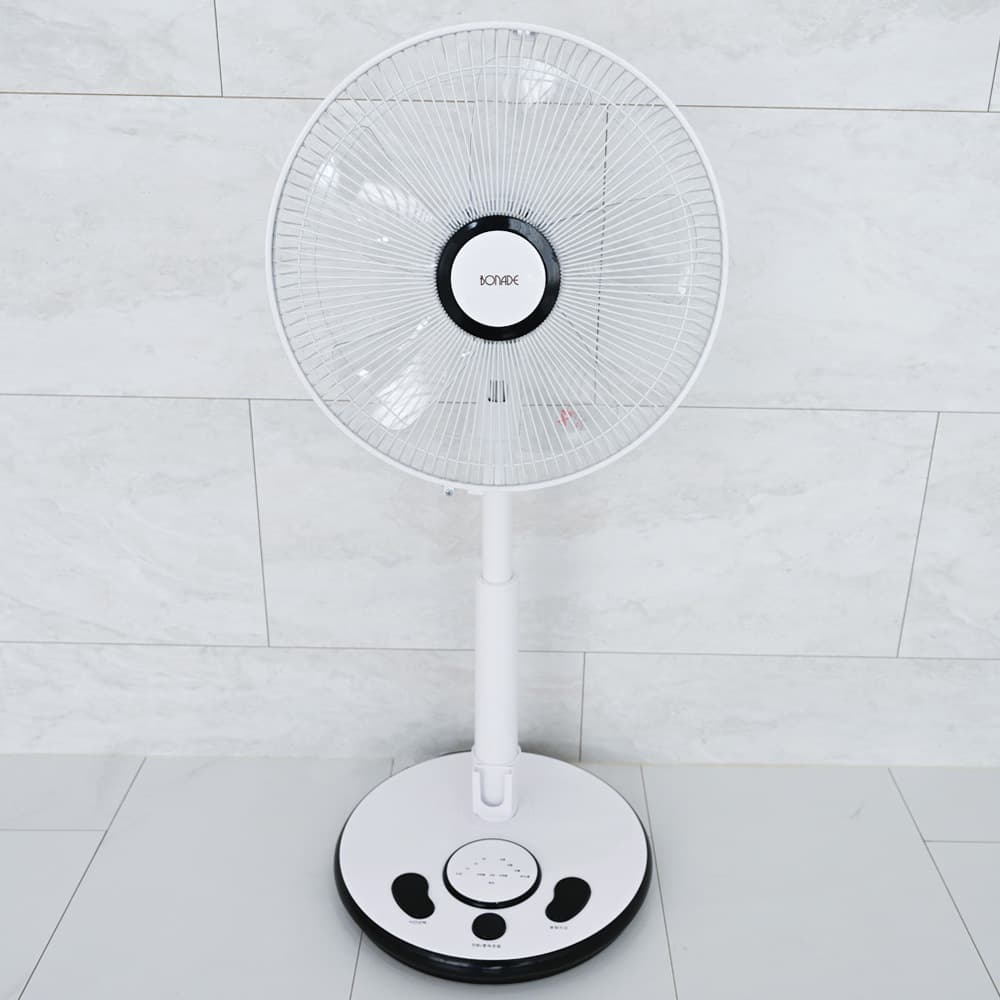 보나드 스탠드 발터치 리모컨 선풍기 BO-R14F 가정용 저소음 사무실 무소음 35cm(14인치)