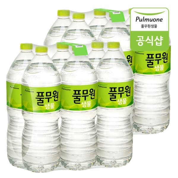 풀무원샘물 풀무원생수 2L x 12입 공식판매점 생수/물/2리터