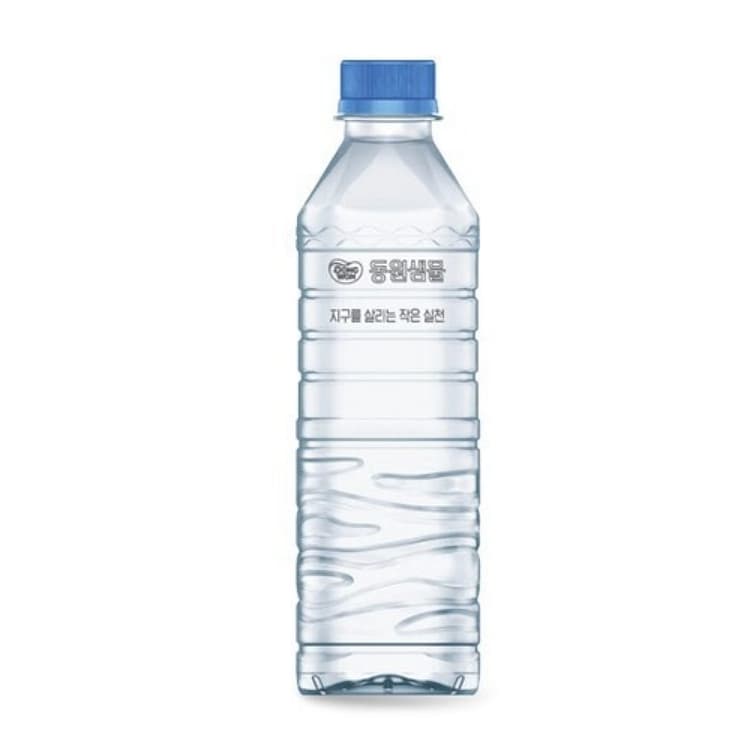 동원 샘물 무라벨 미니생수 500ml, 40개