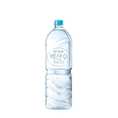 백산수 무라벨 생수 2L, 12개