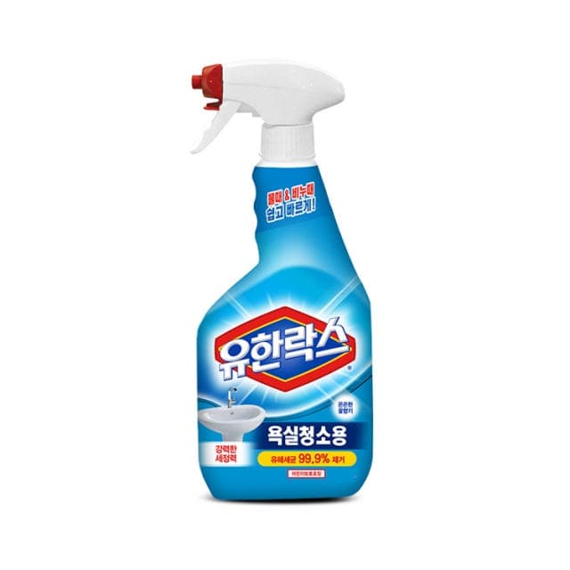 유한양행 유한락스 욕실청소용 900ml, 4개
