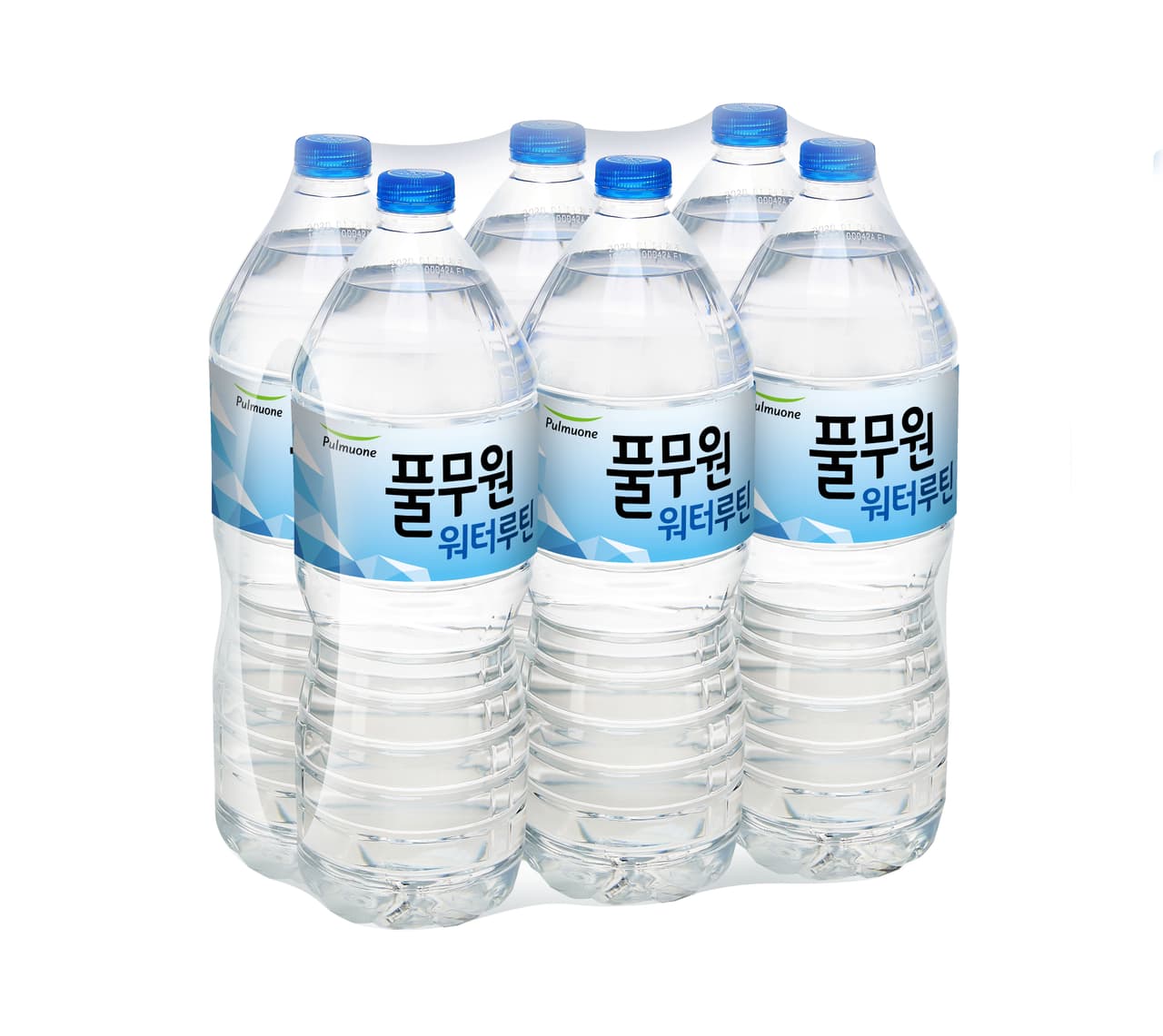 풀무원샘물 워터루틴 생수 2L, 12개