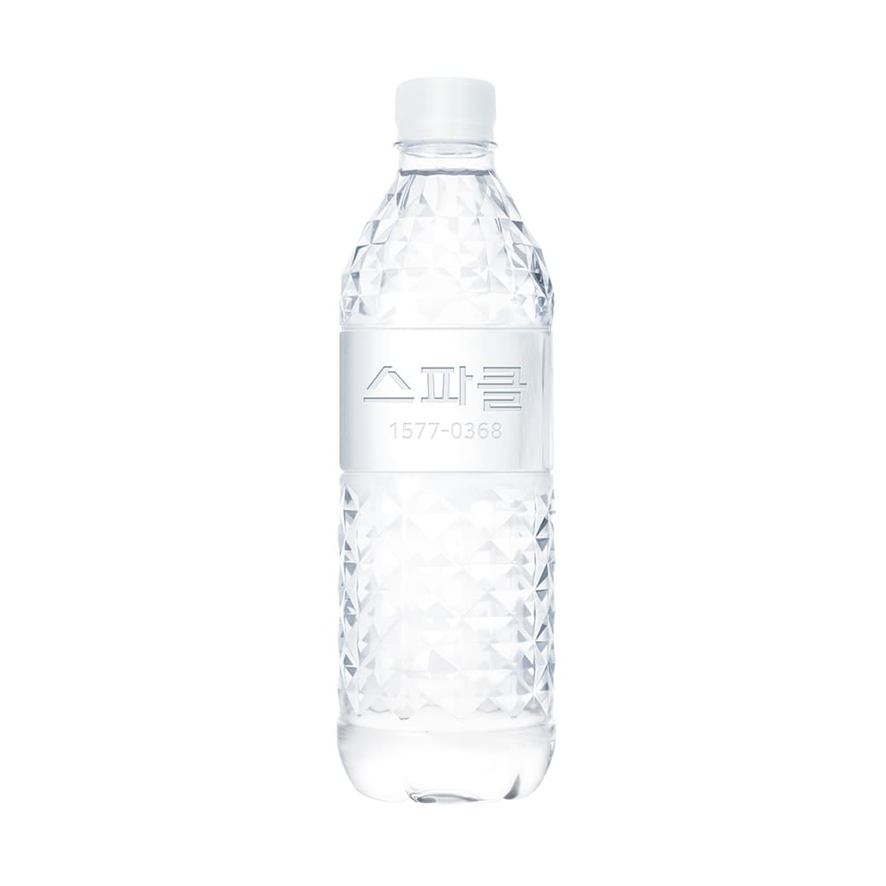스파클 무라벨 미니생수 500ml , 100개