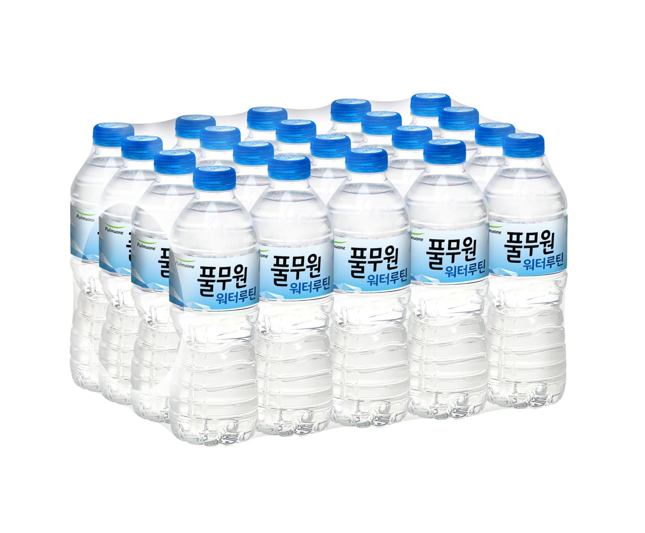 풀무원샘물 워터루틴 미니생수 500ml, 20개