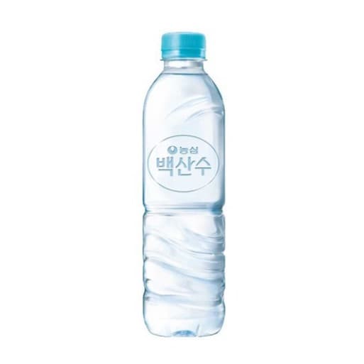 백산수 무라벨 미니생수 500ml, 40개