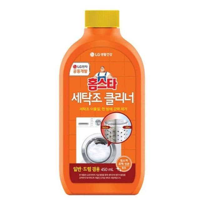 엘지생활건강 홈스타 퍼펙트 세탁조 클리너 450ml, 3개