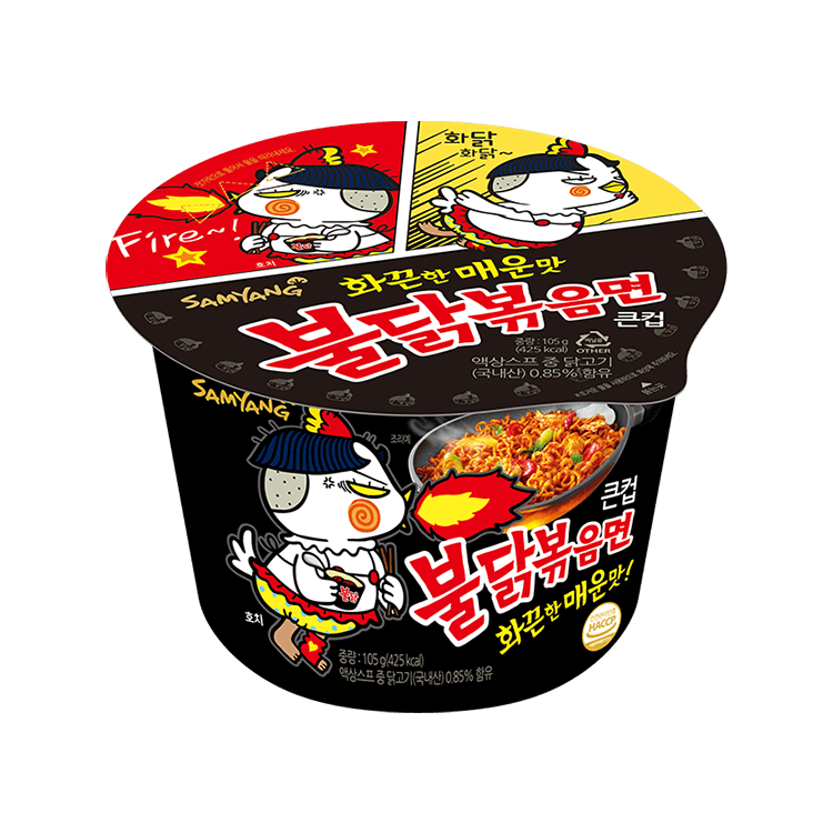 삼양 불닭볶음면, 105g, 16개