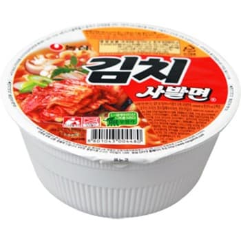 농심 농심김치사발면 김치 사발면, 86g, 24개