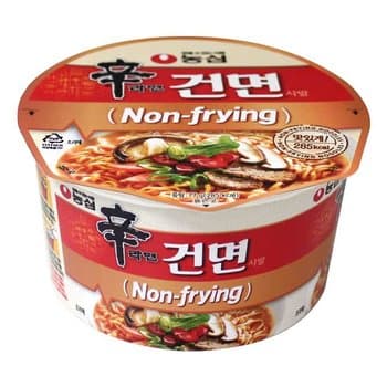 농심 신라면 건면 사발, 77g, 16개