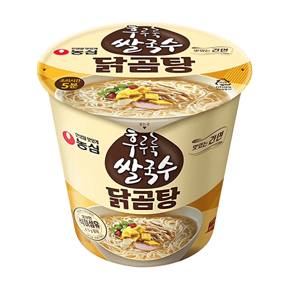 농심 후루룩 쌀국수 닭곰탕, 73g, 12개