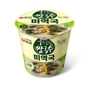 농심 후루룩쌀국수 미역국, 74g, 12개