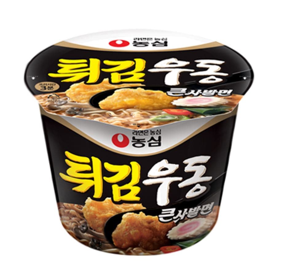 농심 튀김우동 111g, 16개
