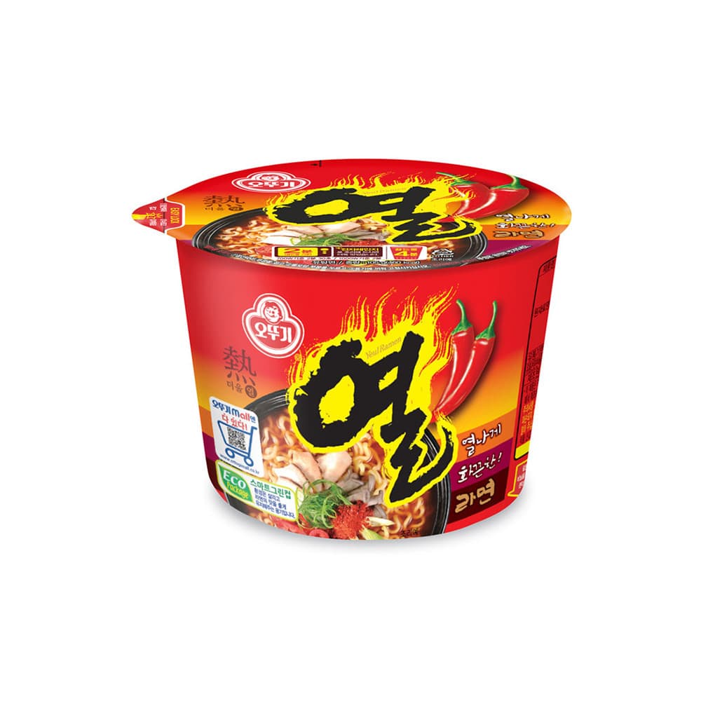오뚜기 열라면, 105g, 12개