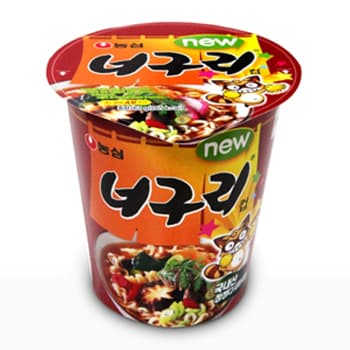 농심 너구리, 62g, 12개