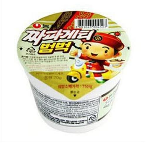 농심 짜파게티 짜파게티범벅, 70g, 12개