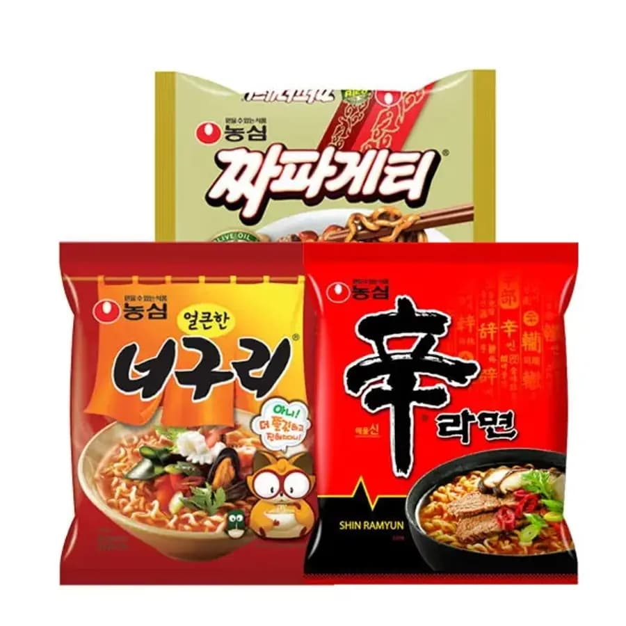 신라면 10개+너구리 10개+짜파게티 10개[라면]