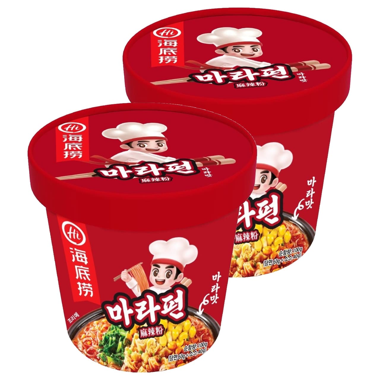 하이디라오 마라펀 컵누들 100g, 12개