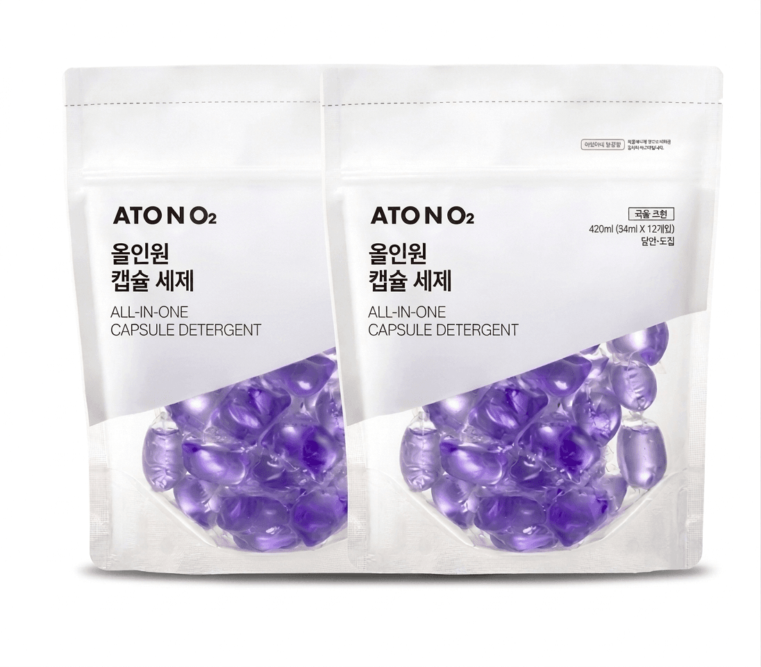아토앤오투 올인원 캡슐 세제 14ml 30개입 x 2