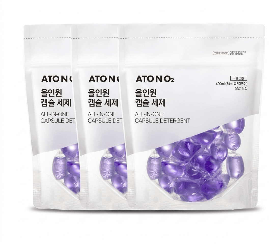 아토엔오투 아토앤오투 올인원 캡슐 세제 14ml 30개입 x 3
