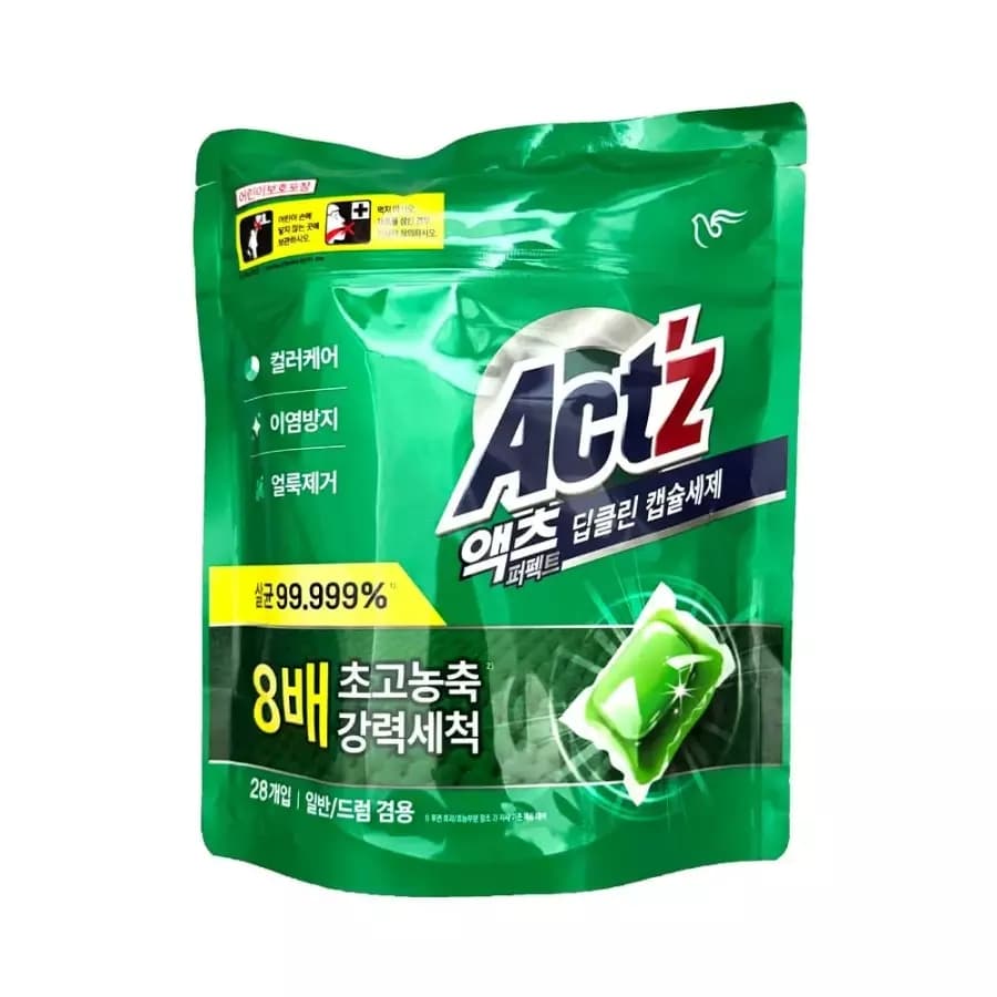 액츠 퍼펙트 캡슐세제 딥클린 28개입 x 2개