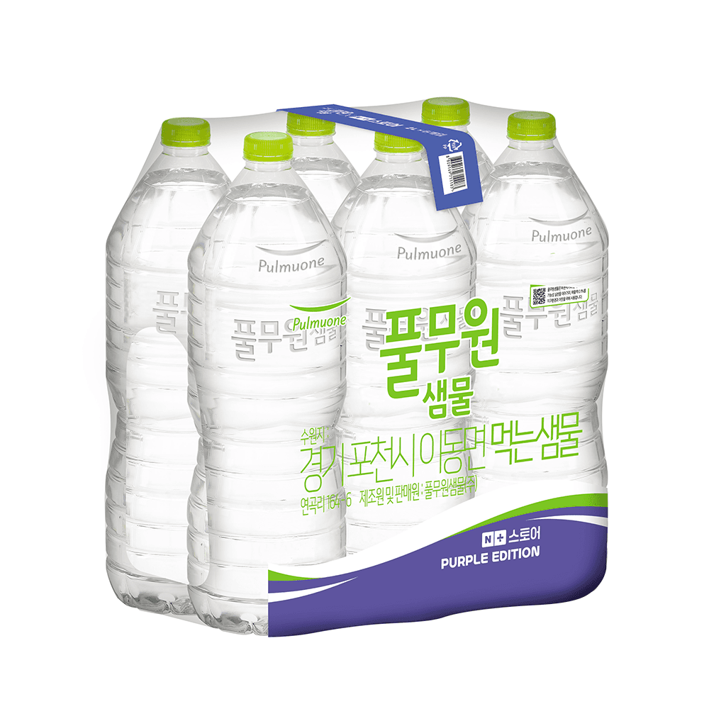 풀무원샘물 퍼플에디션 2L, 12개