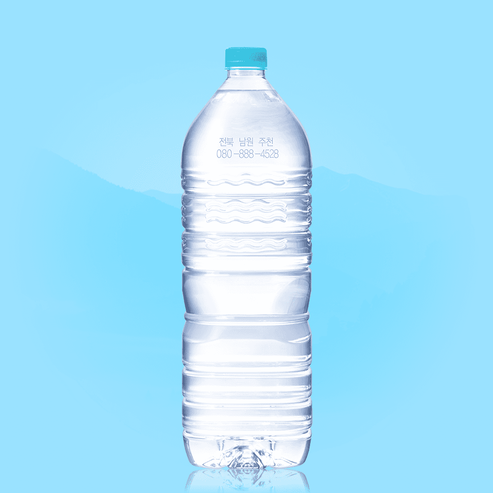 웅진식품 가야워터 무라벨 2L, 12개