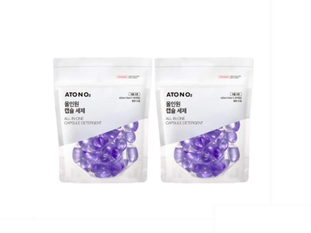 아토앤오투 올인원 캡슐세제 30개입 2세트 공식몰정품  2개