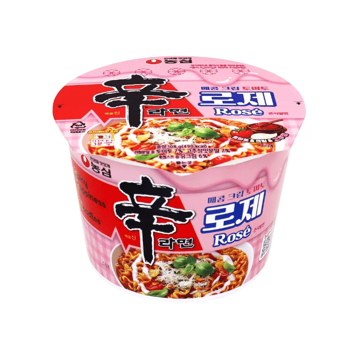 농심 신라면 로제, 108g, 8개