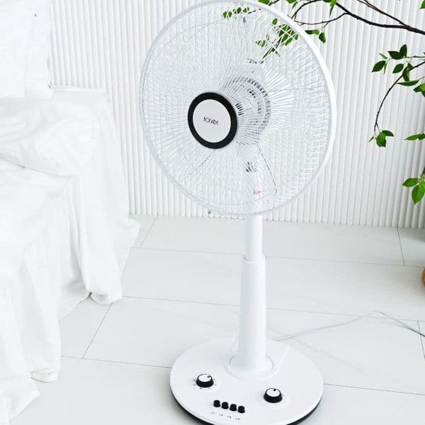 (NS홈쇼핑)보나드 5엽날개 사무실 무소음 미풍 거실 스탠드 선풍기 14인치..34384031