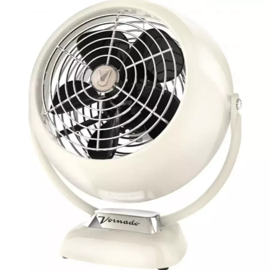 Vornado VFAN 빈티지 메탈 탁상용 서큘레이터 레트로 선풍기 화이트