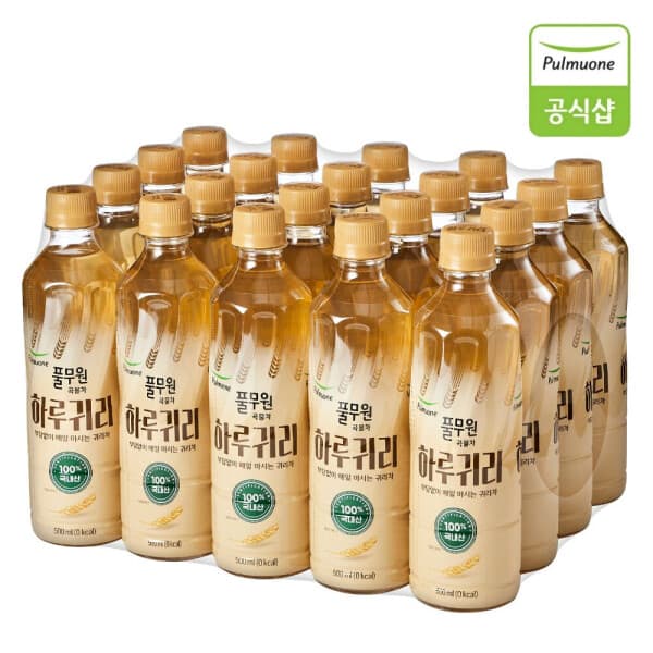 풀무원 풀무원샘물 곡물차 하루귀리 500mlx10개 오후 3시 전 주문 시 당일출고