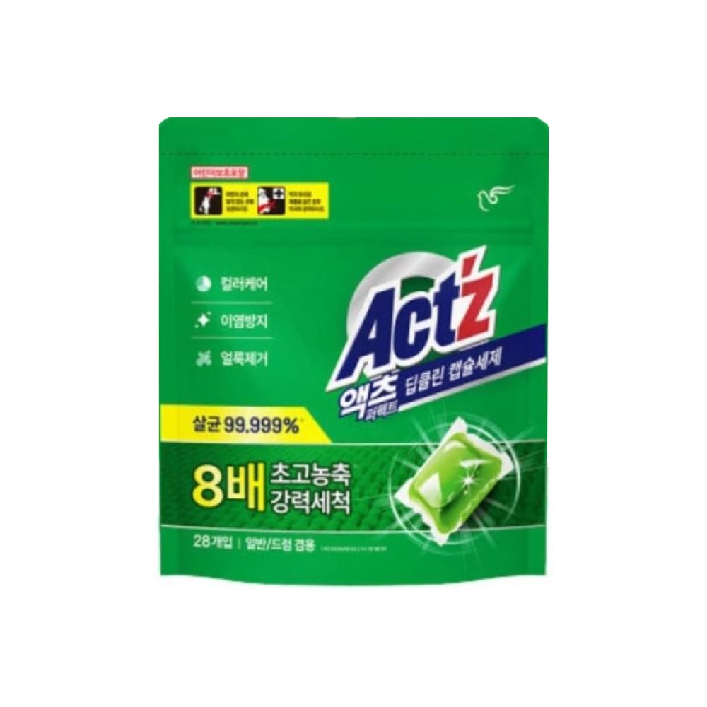 피죤 액츠 퍼펙트 캡슐세제 딥클린 28개입, 10개
