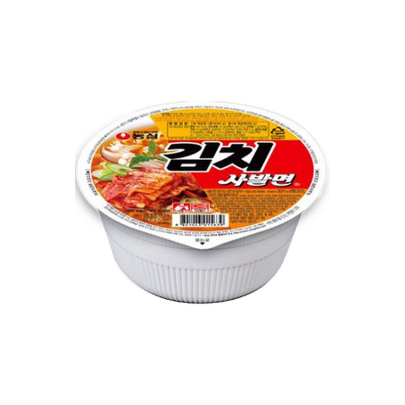농심 김치사발면 86g 유통기한임박 26년8월12일
