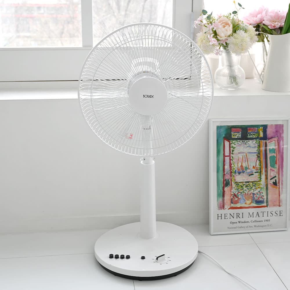 보나드선풍기 가정용 거실 아기 저소음 무소음 원룸 사무실 스탠드 선풍기 14인치