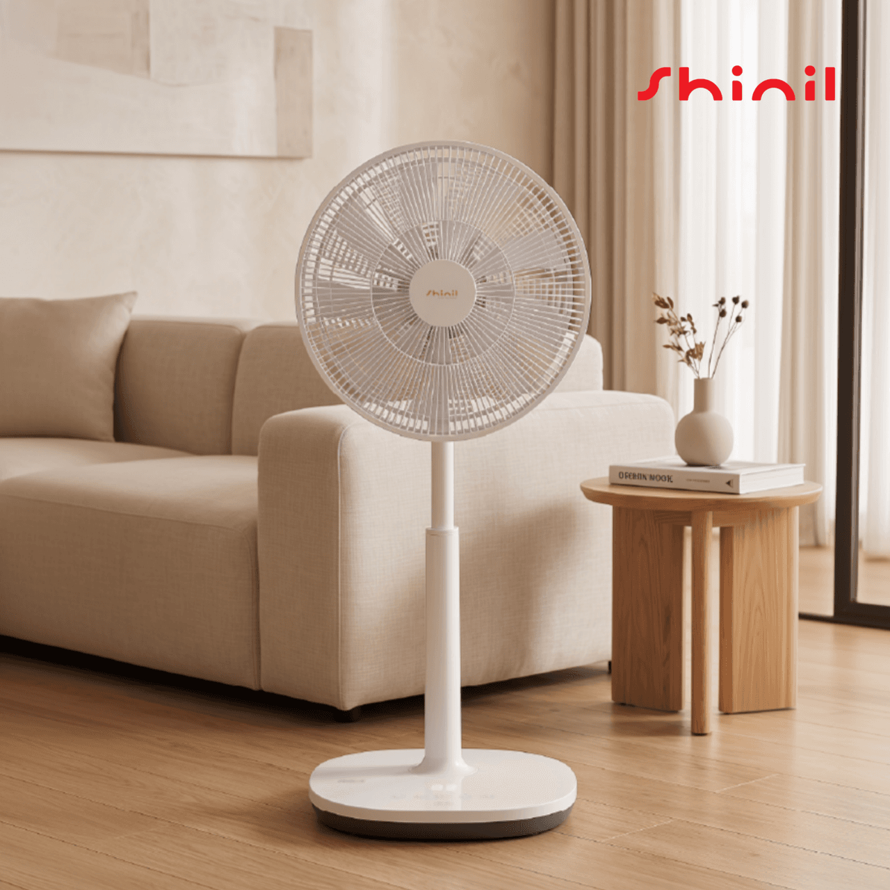 신일 프리미엄 BLDC 저소음 35cm 선풍기 SIF-ET880N 화이트
