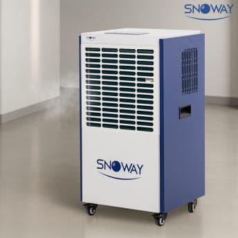 스노웨이 산업용 제습기 100L 대용량 업소용 창고 공장 지하실 카페 식당 학교 사무실 자연배수