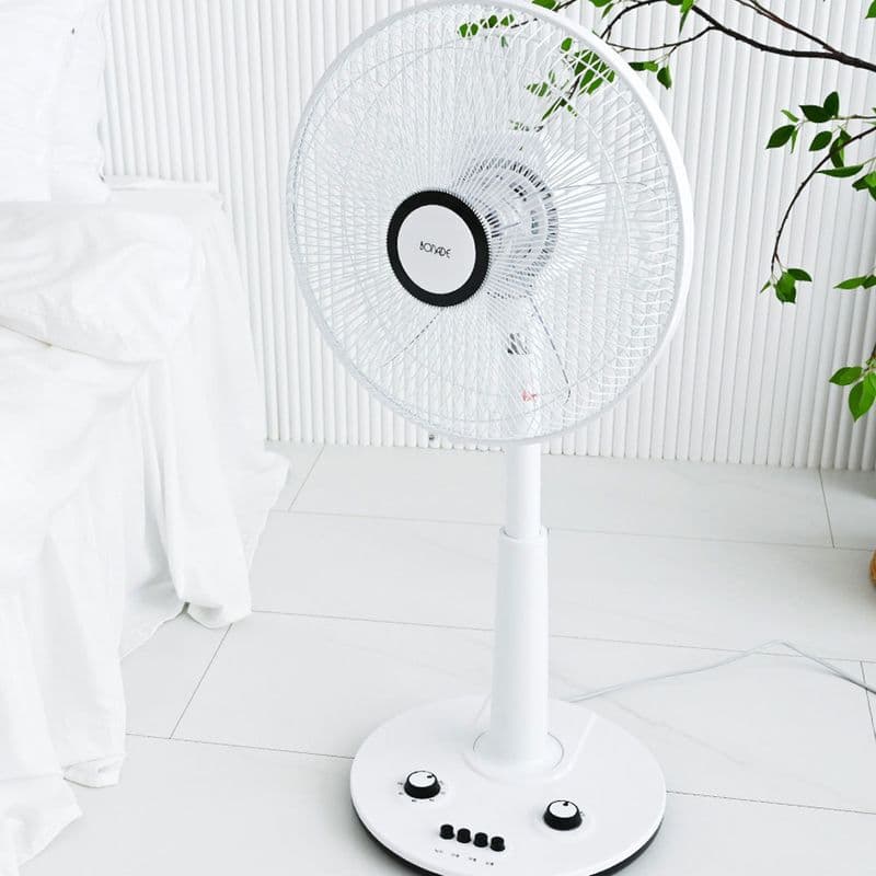 보나드 5엽날개 사무실 무소음 미풍 거실 스탠드 선풍기 14인치