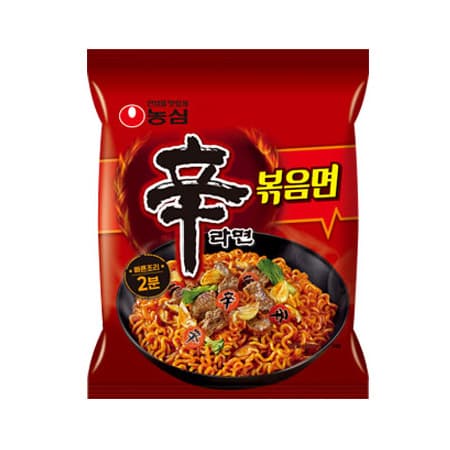 농심 신라면 볶음면 131g