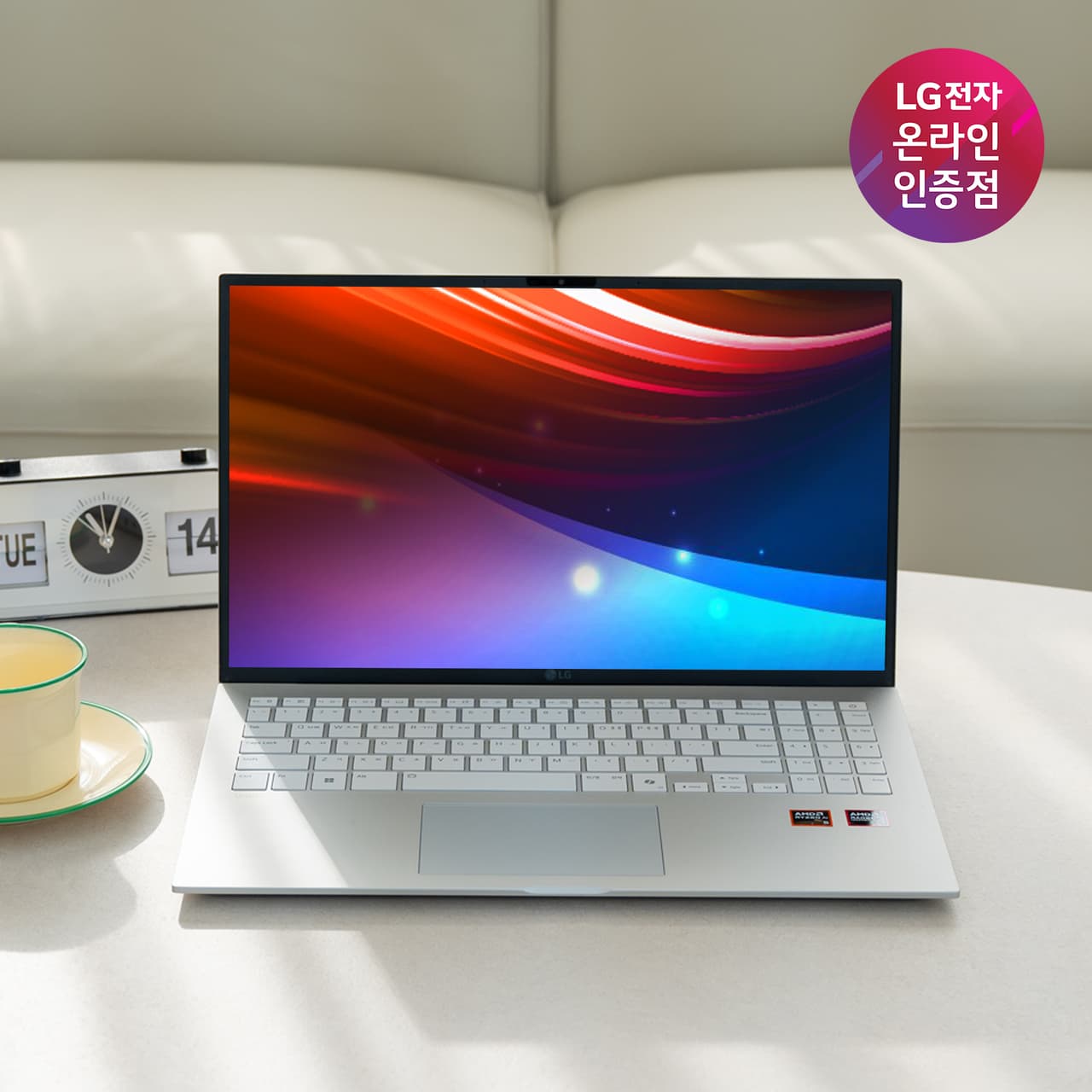 2026 LG그램 15 노트북 15ZD95U-GX56K AI AMD 라이젠5 16GB 256GB 초경량 휴대용 업무 OS 미탑재