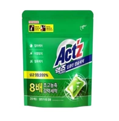 퍼펙트 캡슐세제 딥클린 28개입, 1개