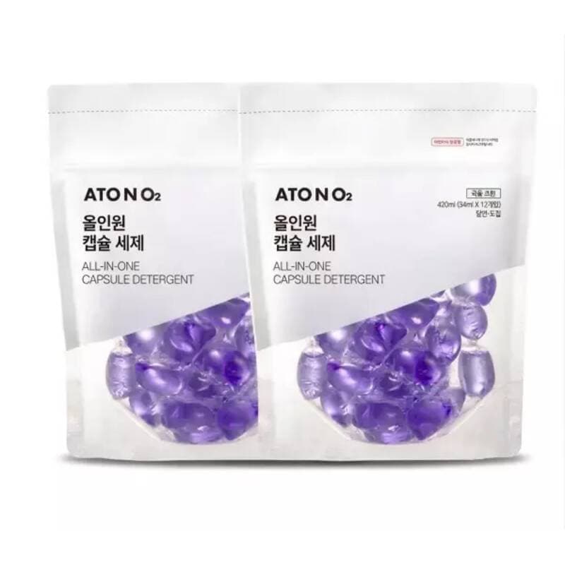 테온셀 아토앤오투 올인원 캡슐 세제 14ml 30개입 x 2