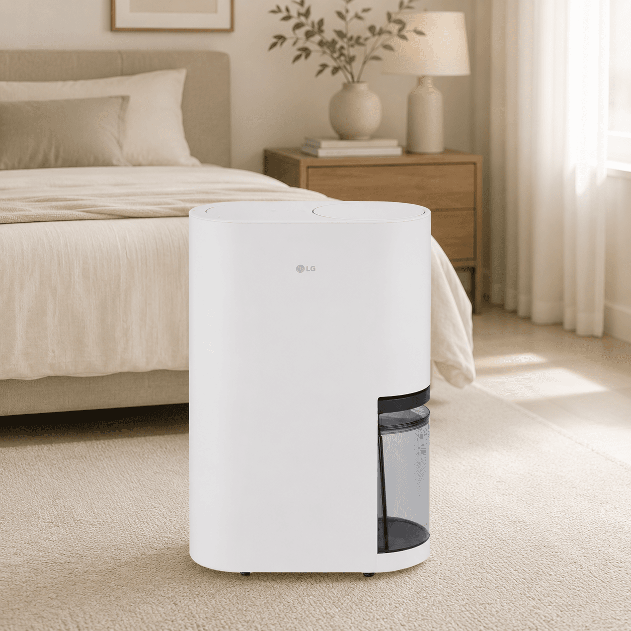 제습기 LG 휘센 오브제컬렉션 13L 1등급 DQ134MWEC 원룸 드레스룸 장마철 대용량