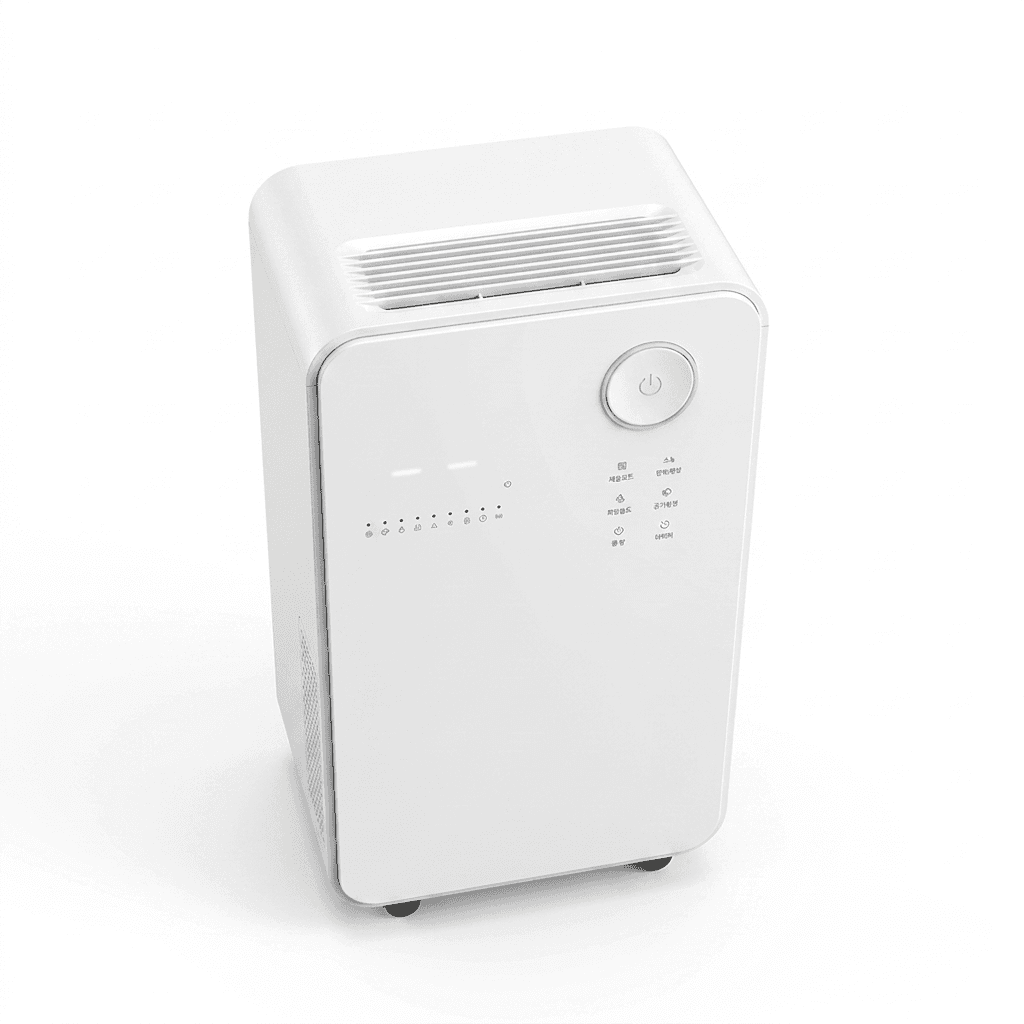 물탱크2리크 1일8리터 타이머 저소음 롯데 제습기 LDH-7800