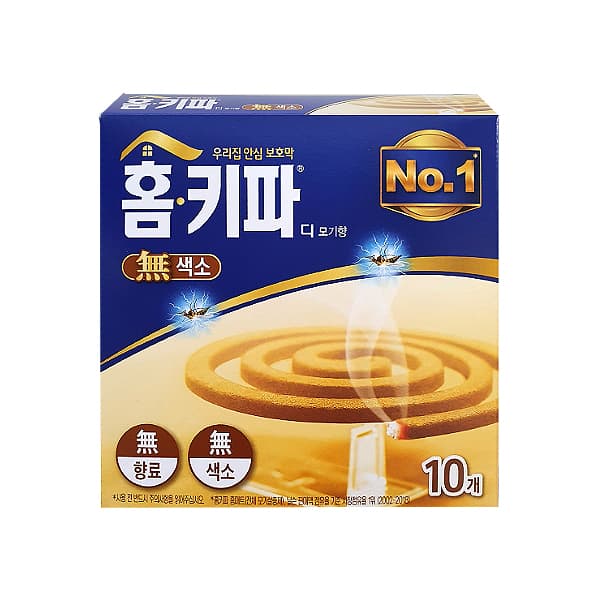 홈키파 모기향 10개입, 5개