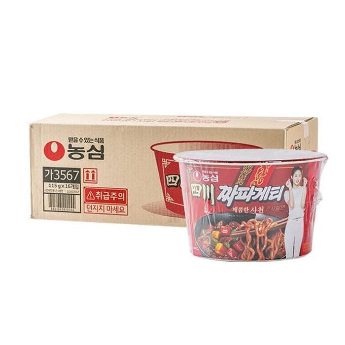 JH49S5RR_52EK농심 컵라면 사천짜파게티 큰사발 (16개입)