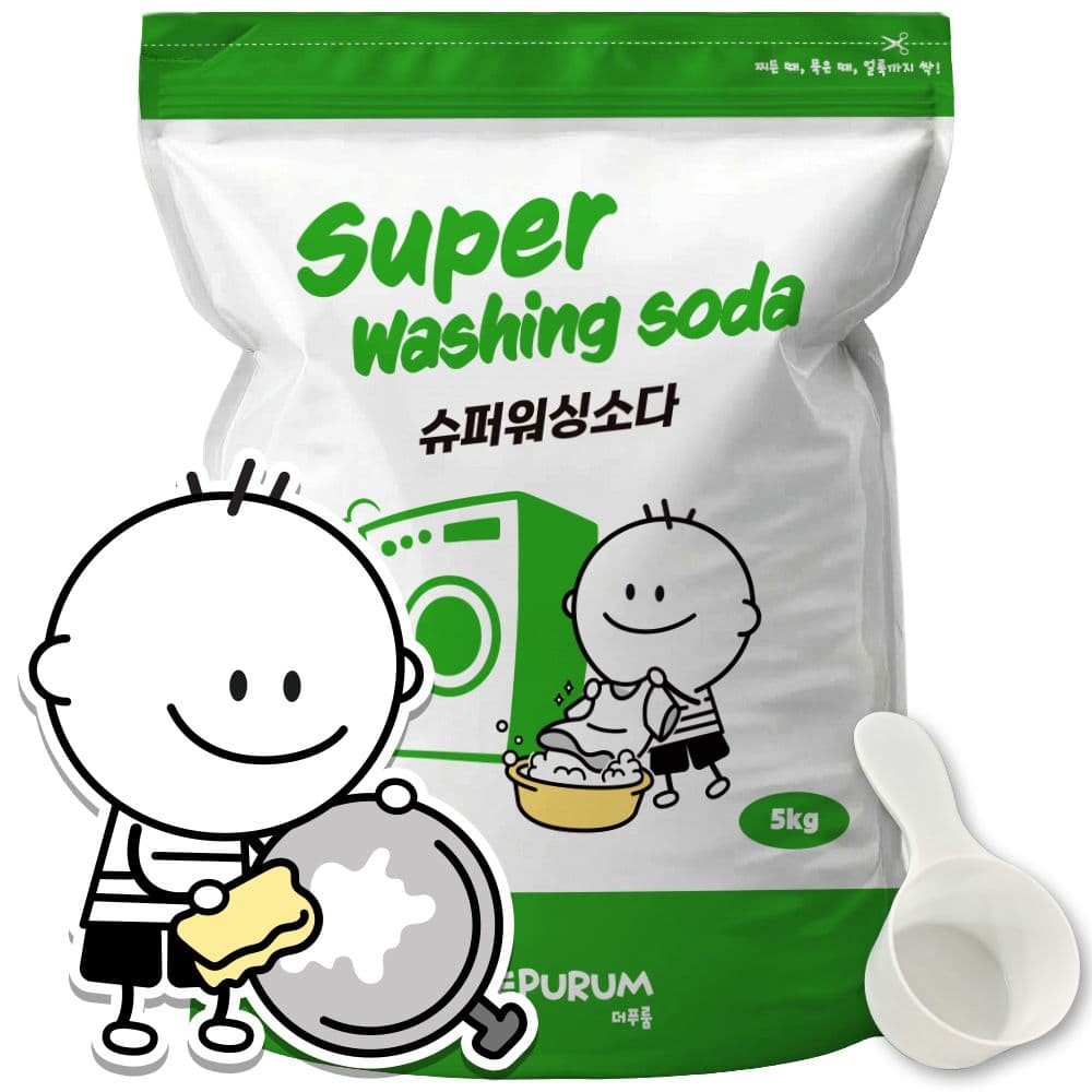 더푸룸 슈퍼 워싱소다 5kg, 1개