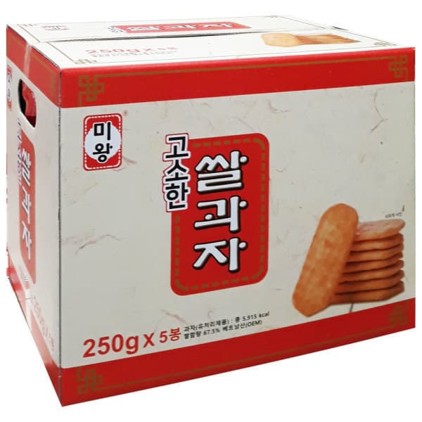 미왕 미왕 고소한 쌀과자 1.25kg (250g x 5개입)