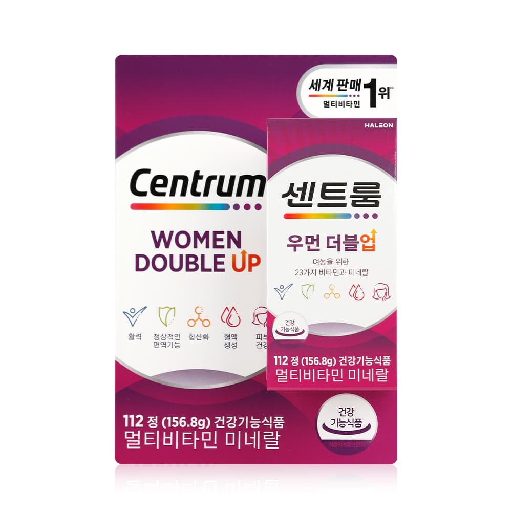 센트룸 우먼 더블업 실버 멀티비타민 112정