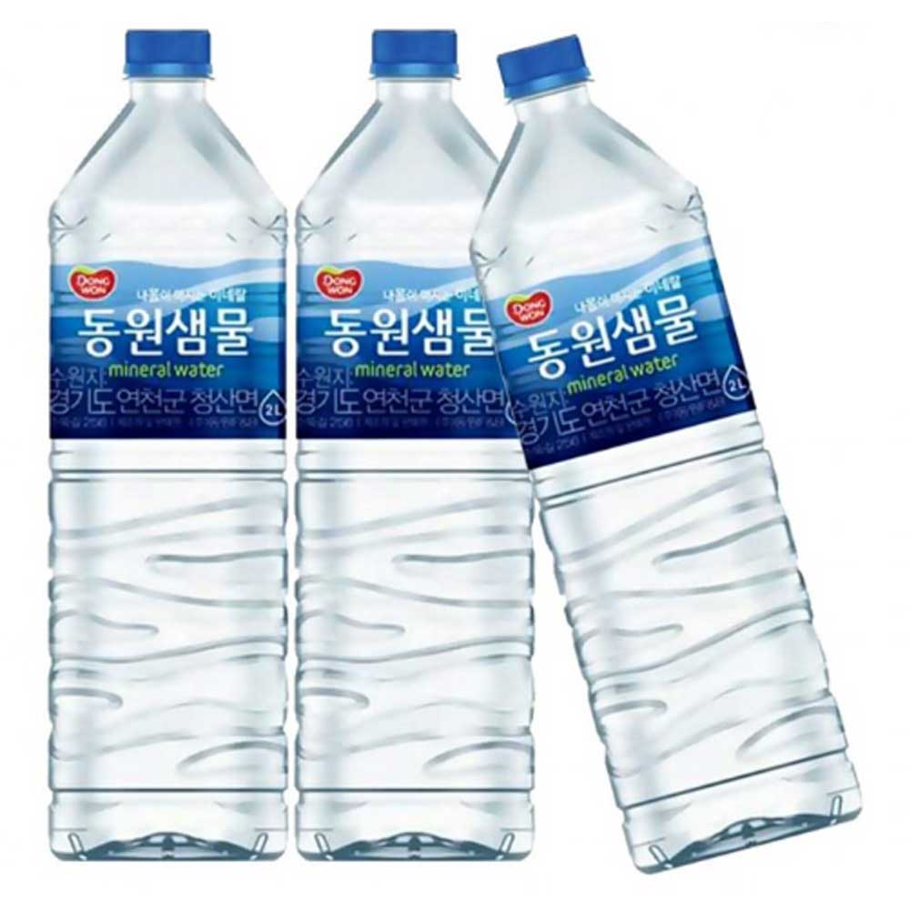 JJ 동원샘물 생수 2L x 30개(6개입 5세트) 먹는샘물 암반수 미네랄워터